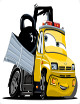 Truck žltý